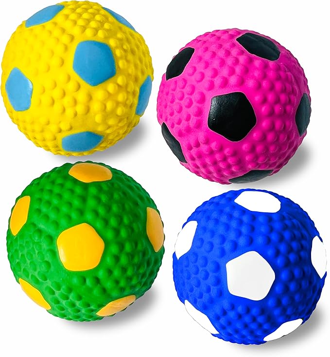Durable Rubber Dog Toy Ball Set – Interactive Chew & Fetch Pet Toy for Small, Medium & Large Dogs