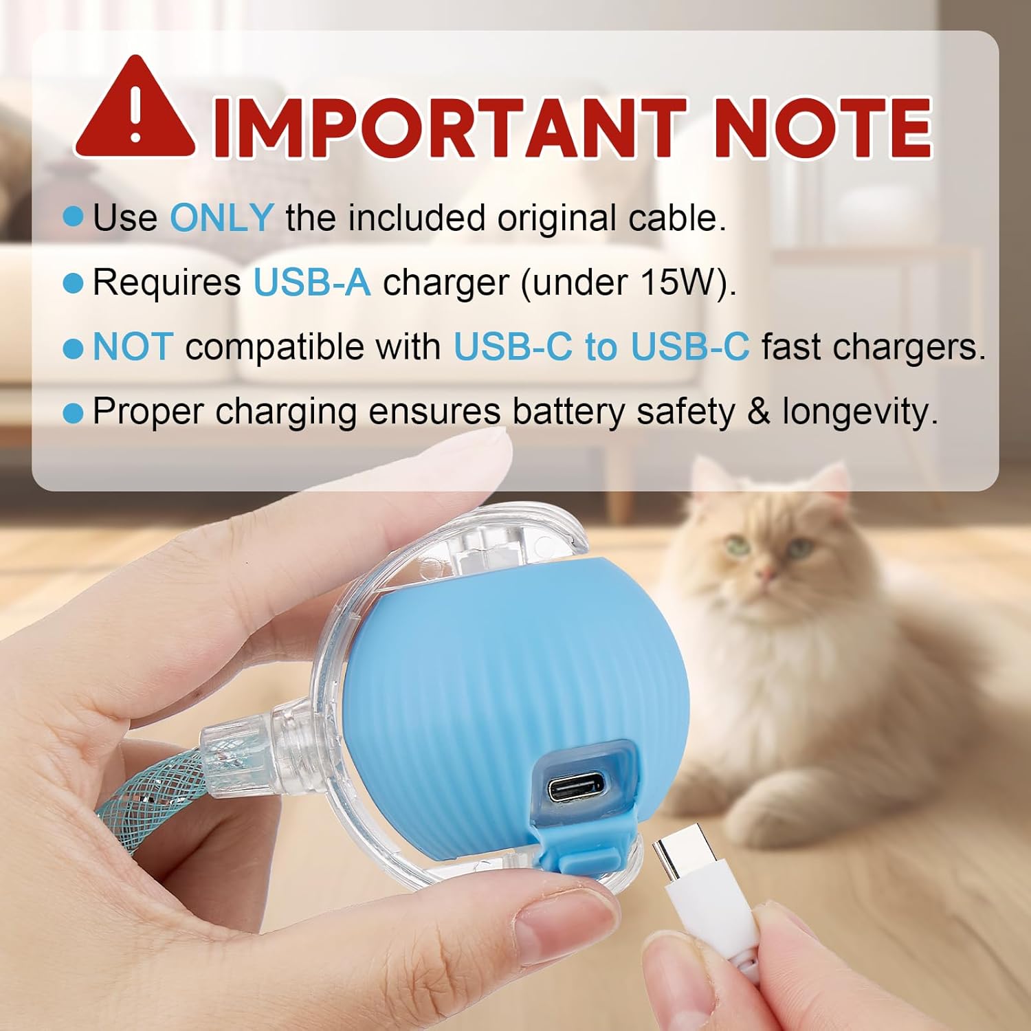 Interactive Cat & Dog Feather Ball Toy with Rolling Bell – Durable Pet Teaser Wand Toy for Cats and Puppies