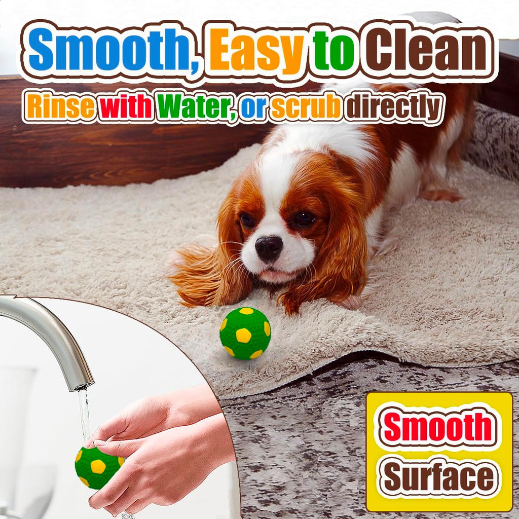 Durable Rubber Dog Toy Ball Set – Interactive Chew & Fetch Pet Toy for Small, Medium & Large Dogs