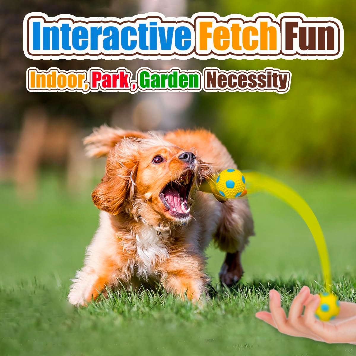 Durable Rubber Dog Toy Ball Set – Interactive Chew & Fetch Pet Toy for Small, Medium & Large Dogs